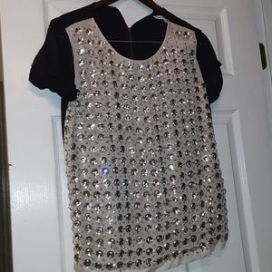 NWT DVF crystal top